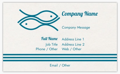Design Preview for Design Gallery: Agriculture & Farming Standard Business Cards, Standard (91 x 55 mm)