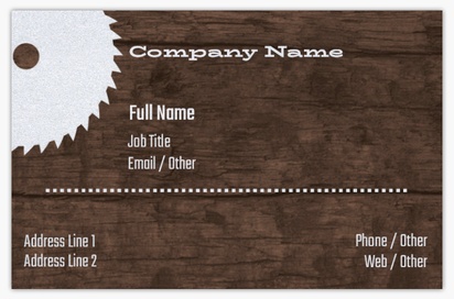 Design Preview for Design Gallery: Handyman Pearl Business Cards