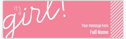 Design Preview for Design Gallery: Baby Vinyl Banners, 76 x 244 cm