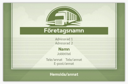 Förhandsgranskning av design för Designgalleri: Fordon & transport Visitkort standard, Standard (85 x 55 mm)