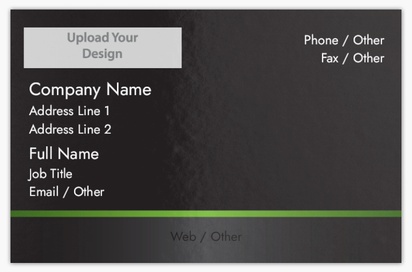 Design Preview for Design Gallery: Sports & Fitness Ultra Thick Business Cards, Standard (85 x 55 mm)
