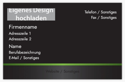 Designvorschau für Designgalerie: Standard-Visitenkarten Diät & Ernährung, Standard (85 x 55 mm)