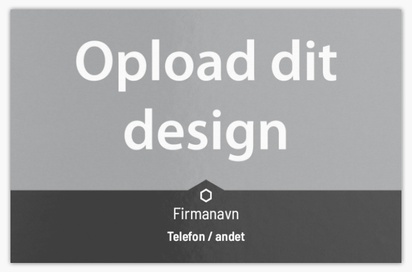 Forhåndsvisning af design for Designgalleri: Kunst og underholdning Ekstra tykke visitkort, Standard (85 x 55 mm)