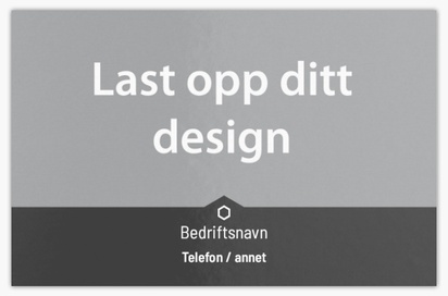 Forhåndsvisning av design for Designgalleri: Kultur og underholdning Svært tykke visittkort, Standard (85 x 55 mm)