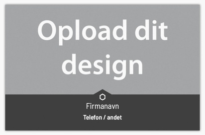 Forhåndsvisning af design for Designgalleri: Moderne og enkel Standardvisitkort, Standard (85 x 55 mm)