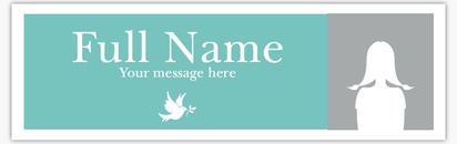 Design Preview for Design Gallery: Religious Vinyl Banners, 76 x 244 cm