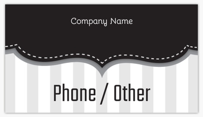Design Preview for Design Gallery: Retail Magnetic Business Cards
