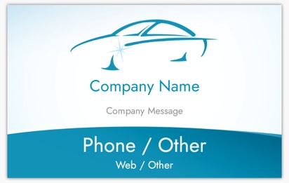 Design Preview for Design Gallery: Car Wash & Valeting Vinyl Banners, 76 x 122 cm