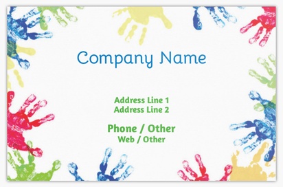 Design Preview for Design Gallery: Foster Services & Adoption Metallic Business Cards