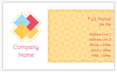 Design Preview for Design Gallery: Hobbies, Toys & Games Standard Business Cards, Standard (91 x 55 mm)