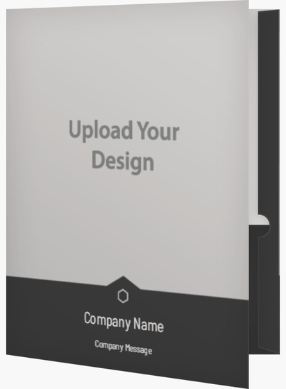 Design Preview for Art & Entertainment Custom Presentation Folders Templates, 9.5" x 12"