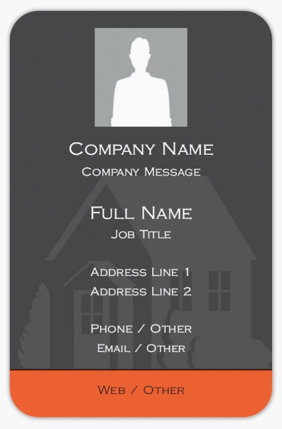 Design Preview for Design Gallery: Home Inspection Rounded Corner Business Cards, Rounded Standard (85 x 55 mm)