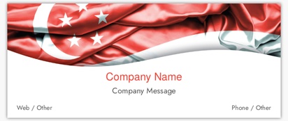 Design Preview for Templates for Patriotic Vinyl Banners , 760 x 1830 mm Horizontal None Indoor Vinyl No
