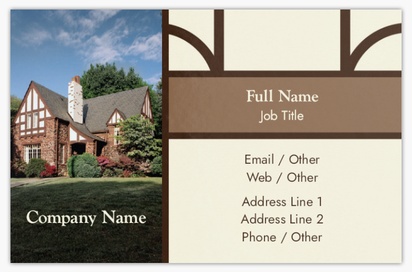 Design Preview for Design Gallery: Home Inspection Metallic Business Cards
