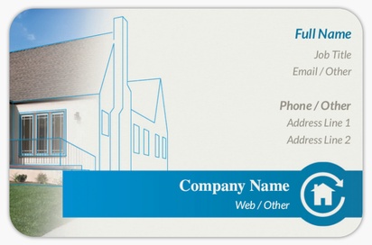 Design Preview for Design Gallery: Architecture  Rounded Corner Business Cards, Rounded Standard (85 x 55 mm)
