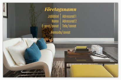 Förhandsgranskning av design för Designgalleri: Homestaging Extratjocka visitkort, Standard (85 x 55 mm)