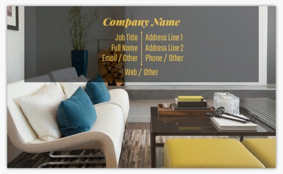 Design Preview for Design Gallery: Interior Decorating & Design Classic Visiting Cards