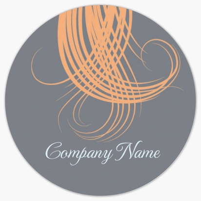 Design Preview for Design Gallery: Beauty Consulting & Pampering Product Labels on Sheets, Circle 3.8 x 3.8 cm