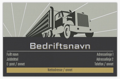 Forhåndsvisning av design for Designgalleri: Lastebiler Visittkort av lin