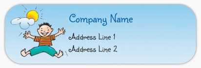 Design Preview for Design Gallery: Childcare & Early Education Return Address Labels