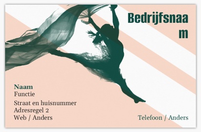Voorvertoning ontwerp voor Ontwerpgalerij: Dans en choreografie Matte visitekaartjes