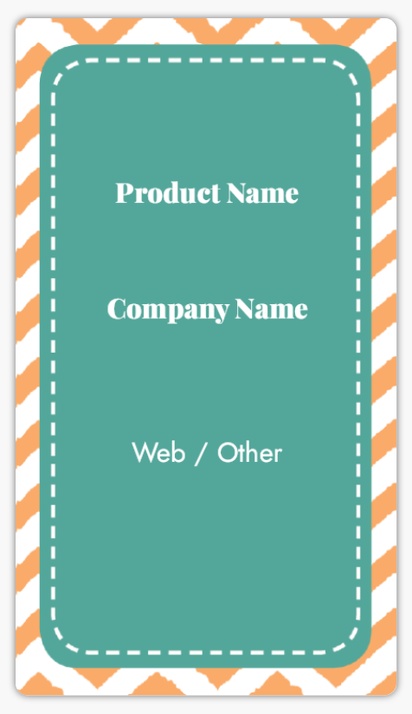 Design Preview for Design Gallery: entertainment Product Labels, 8.7 x 4.9 cm Rounded Rectangle