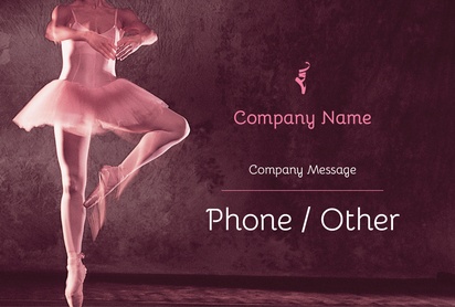 Design Preview for Design Gallery: Dance & Choreography Corflute Signs, 457 x 686 mm