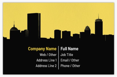 Design Preview for Design Gallery: Travel Agencies Natural Uncoated Business Cards