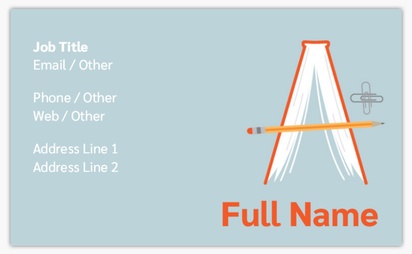 Design Preview for Templates for Education & Child Care Standard Name Cards , Standard (91 x 55 mm)