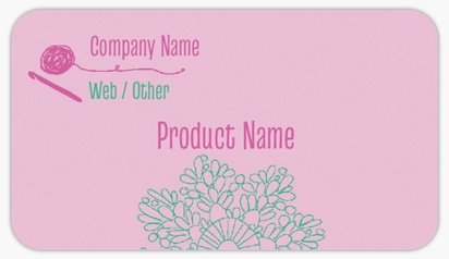Design Preview for Design Gallery: Toys & Games Product Labels on Sheets, Rounded Rectangle 8.7 x 4.9 cm