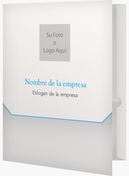 Un simple uso de foto diseño blanco azul para Moderno y sencillo con 1 imágenes