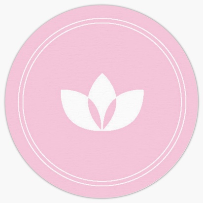 Design Preview for Design Gallery: Skin Care Product Labels on Sheets, Circle 3.8 x 3.8 cm