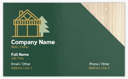 Design Preview for Design Gallery: Real Estate Agents Classic Visiting Cards