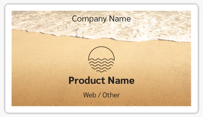 Design Preview for Design Gallery: Health & Wellness Product Labels, 8.7 x 4.9 cm Rounded Rectangle