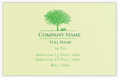 Design Preview for Design Gallery: Agriculture & Farming Ultra-Thick Business Cards, Standard (85 x 55 mm)