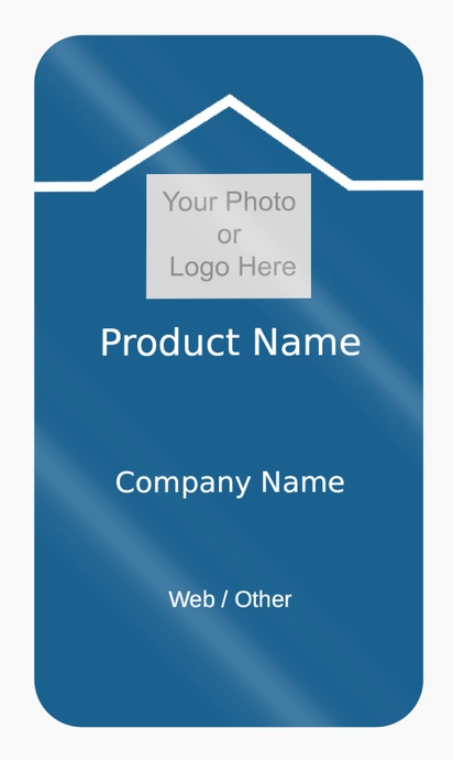 Design Preview for Design Gallery: Property Management Product Labels on Sheets, Rounded Rectangle 8.7 x 4.9 cm