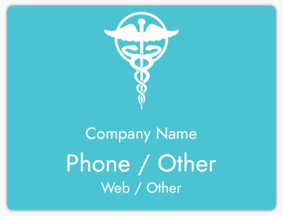 A 医学のロゴ marchio di industria blue gray design
