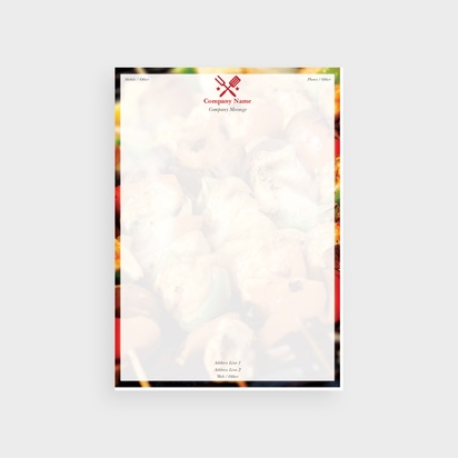 Design Preview for Design Gallery: Pattern/Texture Bulk Letterheads