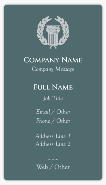 Design Preview for Design Gallery: Financial Planning Business Card Stickers