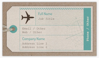 Design Preview for Design Gallery: Travel & Accommodation Pearl Business Cards, Standard (3.5" x 2")