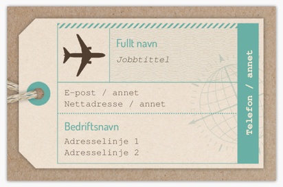 Forhåndsvisning av design for Designgalleri: Reise og overnatting Visittkort med UV spot-trykk