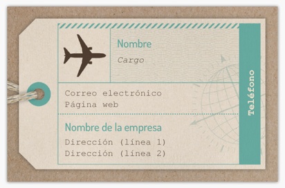 Vista previa del diseño de Galería de diseños de tarjetas de visita textura natural para viajes y alojamiento
