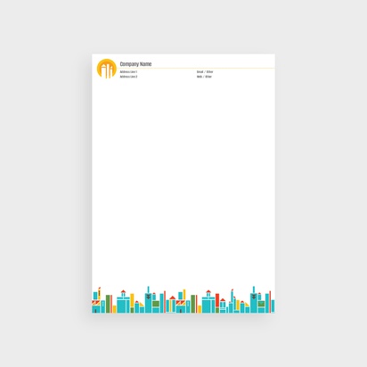 Design Preview for Design Gallery: Building Construction Letterheads
