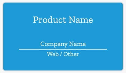 Design Preview for Design Gallery: Business Services Product Labels, 8.7 x 4.9 cm Rounded Rectangle