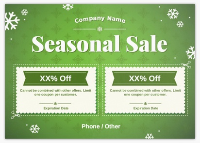 Design Preview for Design Gallery: Seasonal Flyers & Leaflets,  No Fold/Flyer A6 (105 x 148 mm)