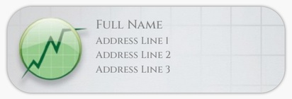 Design Preview for Design Gallery: Accounting & Tax Advice Return Address Labels
