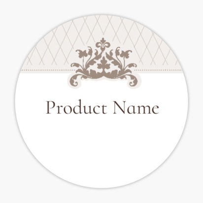 Design Preview for Design Gallery: Art & Entertainment Product & Packaging Labels, Circle 1.5"  3.8 x 3.8 cm 