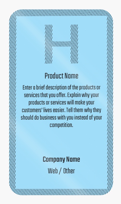 Design Preview for Design Gallery: Business Consulting Product Labels on Sheets, Rounded Rectangle 8.7 x 4.9 cm