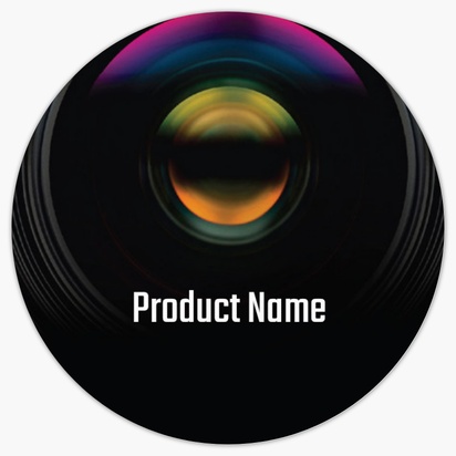 Design Preview for Design Gallery: Photography Product Labels on Sheets, Circle 3.8 x 3.8 cm