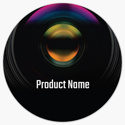Design Preview for Design Gallery: Photography Product Labels, 3.8 x 3.8 cm Circle